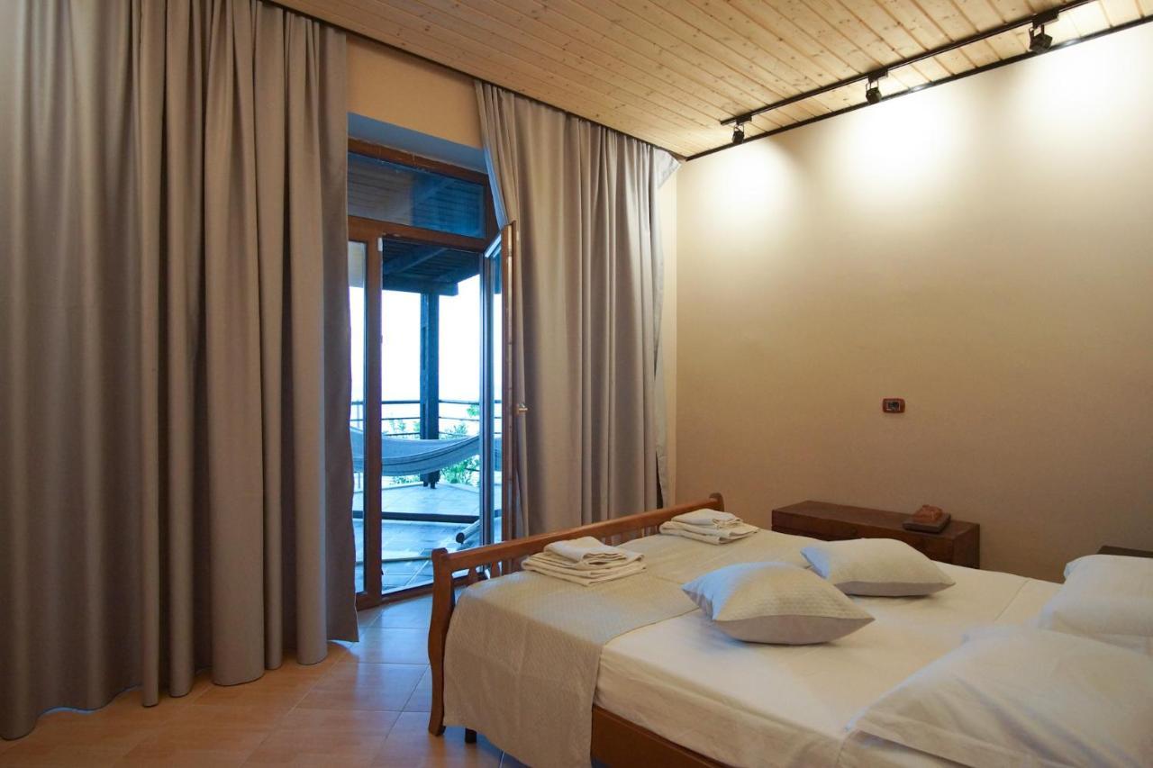 Seaside Duplex Stone Villa Qeparo Exterior photo