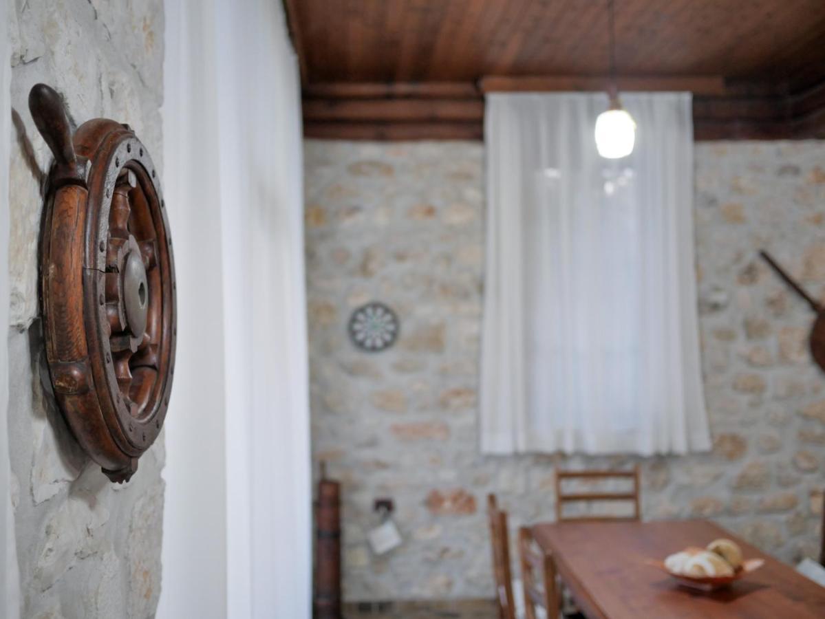 Seaside Duplex Stone Villa Qeparo Exterior photo